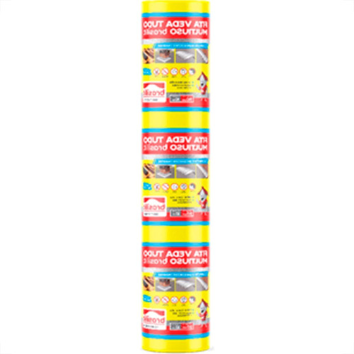Fita Multiuso Brasilit Veda Tudo Aluminio 90Cm X 10M Fita Multiuso Brasilit Veda Tudo Aluminio 90Cm X 10M