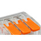Conector Frontec Emenda 3 Polos - 4Mm - 32A. Pacote Com 20 Pecas - F32413/20 Conector Frontec Emenda 3 Polos - 4Mm - 32A. Pacote Com 20 Pecas - F32413/20
