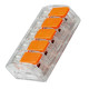 Conector Frontec Emenda 5 Polos - 4Mm - 32A. Pacote Com 25 Pecas - F32415/25 Conector Frontec Emenda 5 Polos - 4Mm - 32A. Pacote Com 25 Pecas - F32415/25