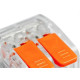 Conector Frontec Emenda 2 Polos - 4Mm - 32A. Pacote Com 20 Pecas - F32412/20 Conector Frontec Emenda 2 Polos - 4Mm - 32A. Pacote Com 20 Pecas - F32412/20
