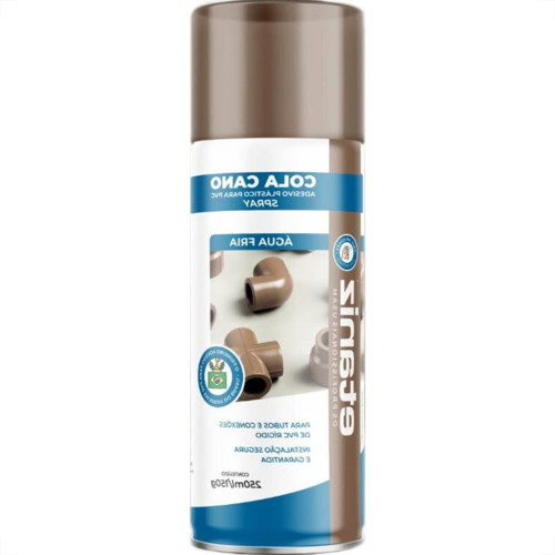Cola Para Tubos E Conexoes Pvc Spray Etaniz 150Gr. Cola Para Tubos E Conexoes Pvc Spray Etaniz 150Gr.