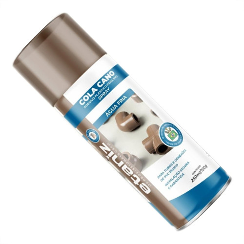 Cola Para Tubos E Conexoes Pvc Spray Etaniz 150Gr. Cola Para Tubos E Conexoes Pvc Spray Etaniz 150Gr.