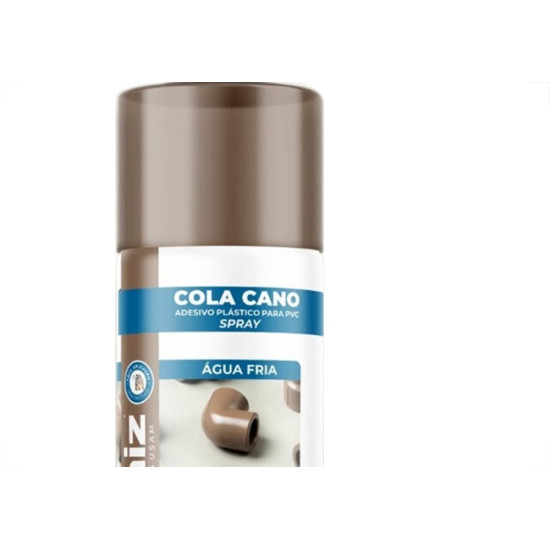 Cola Para Tubos E Conexoes Pvc Spray Etaniz 150Gr. Cola Para Tubos E Conexoes Pvc Spray Etaniz 150Gr.