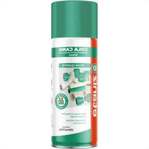 Cola Para Tubos E Conexoes Cpvc Spray Etaniz 150Gr. Cola Para Tubos E Conexoes Cpvc Spray Etaniz 150Gr.