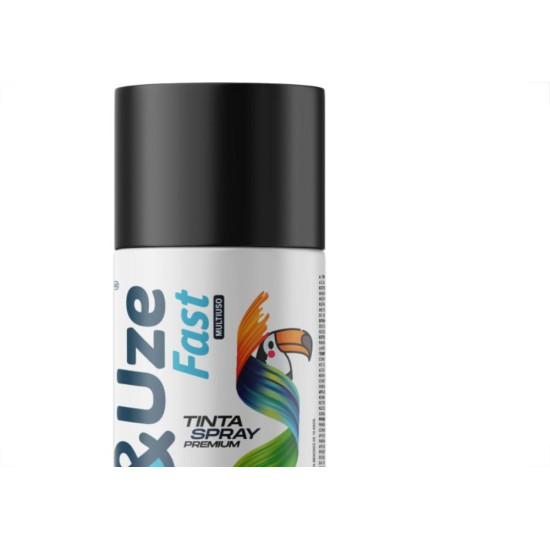 Spray Peg E Uze Fast Alta Temperatura Preto Fosco 300Ml/130G.