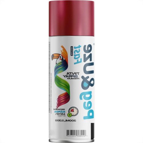 Spray Peg E Uze Fast Metalica Vermelho 300Ml/130G.