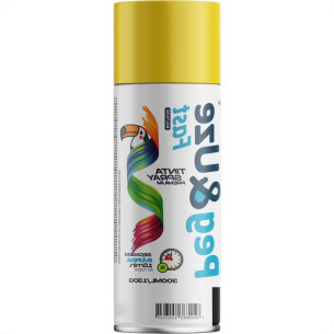 Spray Peg E Uze Fast Uso Geral Amarelo 300Ml/130G.