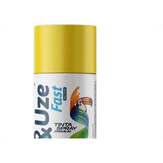 Spray Peg E Uze Fast Uso Geral Amarelo 300Ml/130G.