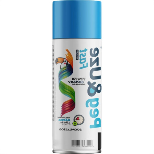 Spray Peg E Uze Fast Uso Geral Azul Claro 300Ml/130G.