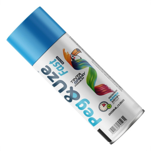 Spray Peg E Uze Fast Uso Geral Azul Claro 300Ml/130G.