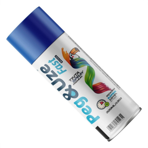 Spray Peg E Uze Fast Uso Geral Azul Medio 300Ml/130G.