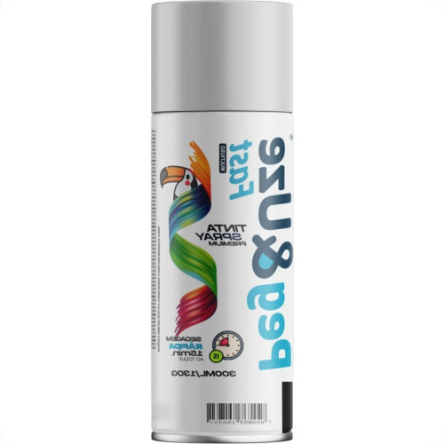 Spray Peg E Uze Fast Uso Geral Cinza Claro 300Ml/130G.