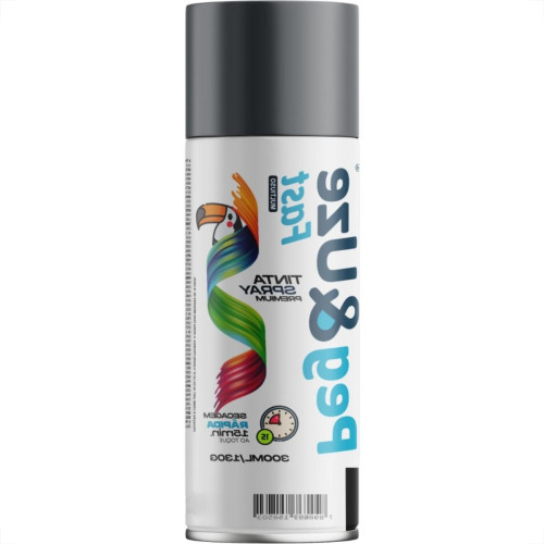 Spray Peg E Uze Fast Uso Geral Cinza Prime 300Ml/130G.