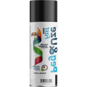 Spray Peg E Uze Fast Uso Geral Preto Fosco 300Ml/130G.