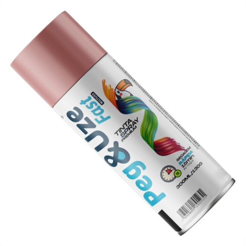Spray Peg E Uze Fast Uso Geral Rosa 300Ml/130G.
