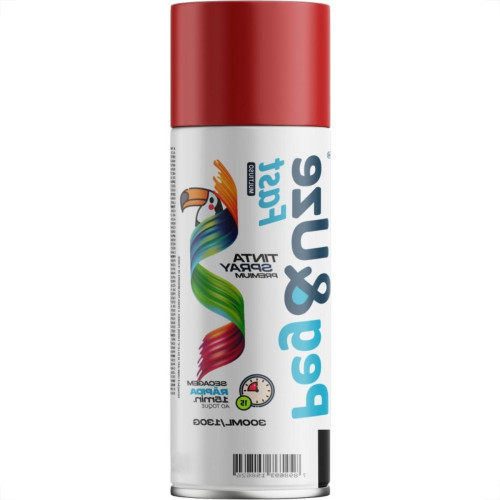 Spray Peg E Uze Fast Uso Geral Vermelho Fosco 300Ml/130G.