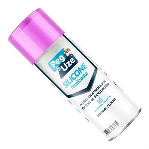 Silicone Spray Peg E Uze Finisher Tutti-Frut 250Ml/100G Silicone Spray Peg E Uze Finisher Tutti-Frut 250Ml/100G