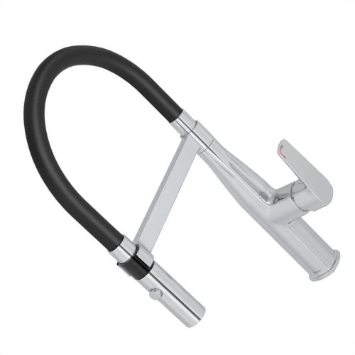 Torneira Bica Movel Pia Mesa Metal Deca Cozinha Monocomando Level Motion Cromada/Preta -2274.C.Preto Torneira Bica Movel Pia Mesa Metal Deca Cozinha Monocomando Level Motion Cromada/Preta -2274.C.Preto