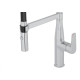 Torneira Bica Movel Pia Mesa Metal Deca Cozinha Monocomando Level Motion Cromada/Preta -2274.C.Preto Torneira Bica Movel Pia Mesa Metal Deca Cozinha Monocomando Level Motion Cromada/Preta -2274.C.Preto