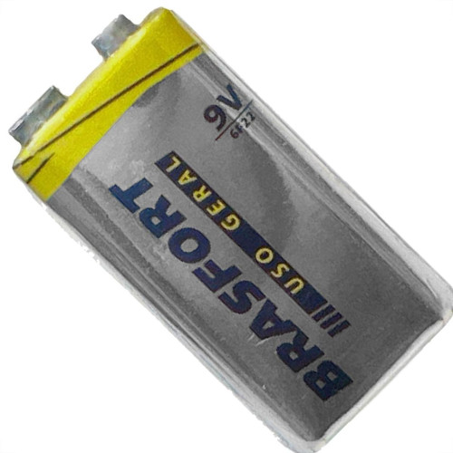 Pilha Brasfort Bateria 9V. - 6312 Pilha Brasfort Bateria 9V. - 6312