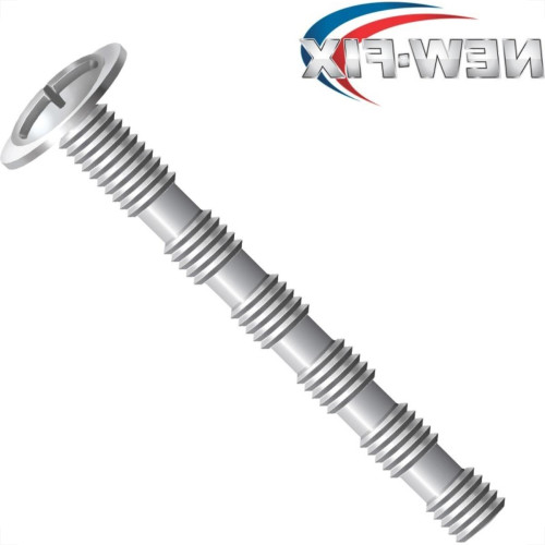 Parafuso Para Puxador Newfix Segmentado Flangeado Zincado 4X50 - 3925201 - Kit C/2 Cartelas Parafuso Para Puxador Newfix Segmentado Flangeado Zincado 4X50 - 3925201 - Kit C/2 Cartelas