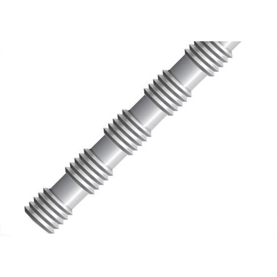 Parafuso Para Puxador Newfix Segmentado Flangeado Zincado 4X50 - 3925201 - Kit C/2 Cartelas Parafuso Para Puxador Newfix Segmentado Flangeado Zincado 4X50 - 3925201 - Kit C/2 Cartelas