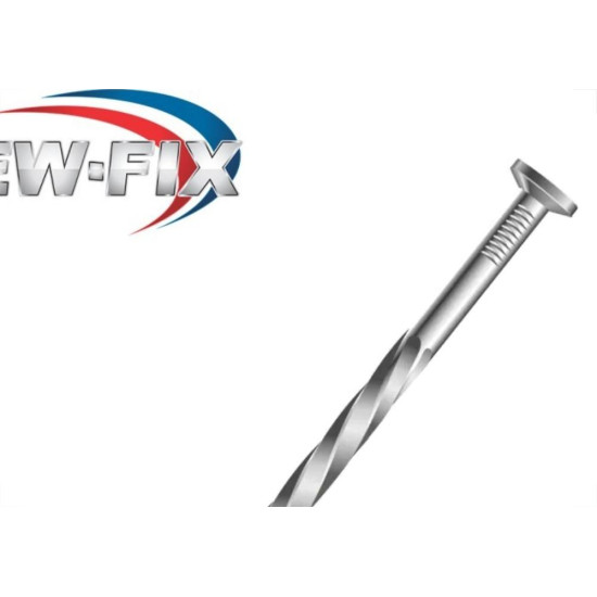 Prego Com Cabeca Espiral Ardox Newfix  17X21 (3,00X48mm) - 3475201