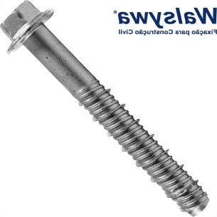 Parafuso Chumbador. Fixador Concrete Bolt Walsywa 3/8'' X 65Mm - 470851 - Kit C/50 Pecas