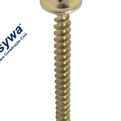 Parafuso Chipboard Philips Cabeca Flangeada Walsywa 4,5X35Mm - 363611 - Kit C/5 Cartelas Parafuso Chipboard Philips Cabeca Flangeada Walsywa 4,5X35Mm - 363611 - Kit C/5 Cartelas