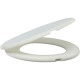 Assento Sanitario Alumasa Tampa Envolvente Milano Branco 37799