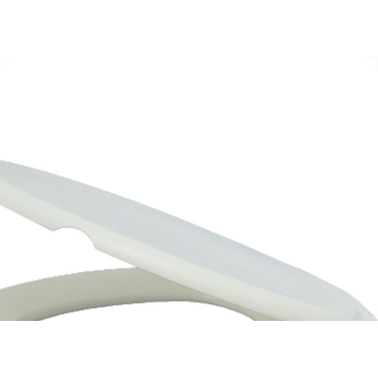 Assento Sanitario Alumasa Tampa Envolvente Milano Branco 37799