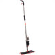 Mop Spray Powermaid Refil Microfibra Base Flexivel 360º Cabo Iox 129Cm Com Reservatorio 380Ml - Vermelho/Cinza