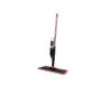 Mop Spray Powermaid Refil Microfibra Base Flexivel 360º Cabo Iox 129Cm Com Reservatorio 380Ml - Vermelho/Cinza