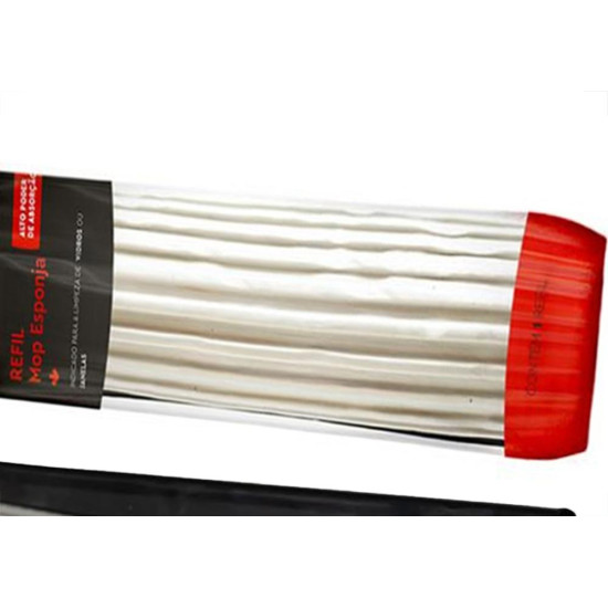 Refil Para Mop Powermaid Rodo Magico Cinza