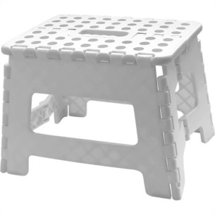 Banqueta Plastica Powermaid Multiuso Dobravel 22Cm