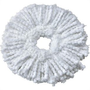 Refil Para Mop Powermaid Giratorio Pro Branco