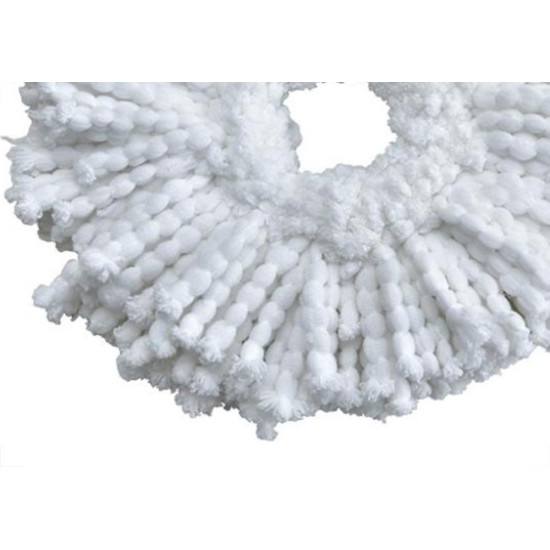 Refil Para Mop Powermaid Giratorio Pro Branco