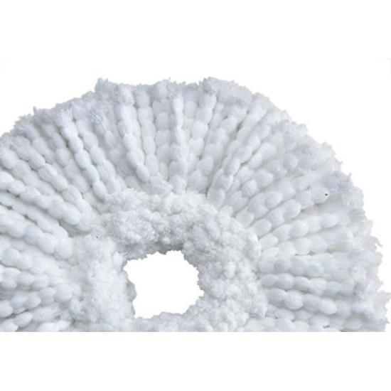 Refil Para Mop Powermaid Giratorio Pro Branco