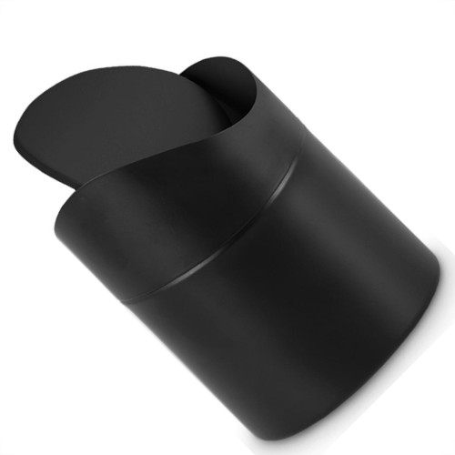 Lixeira De Bancada Powermaid Matte Preta Lixeira De Bancada Powermaid Matte Preta