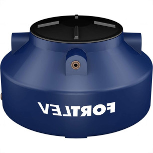 Caixa Tanque D`Agua Com Tampa Roscavel Fortlev Polietileno Com 310 Litros