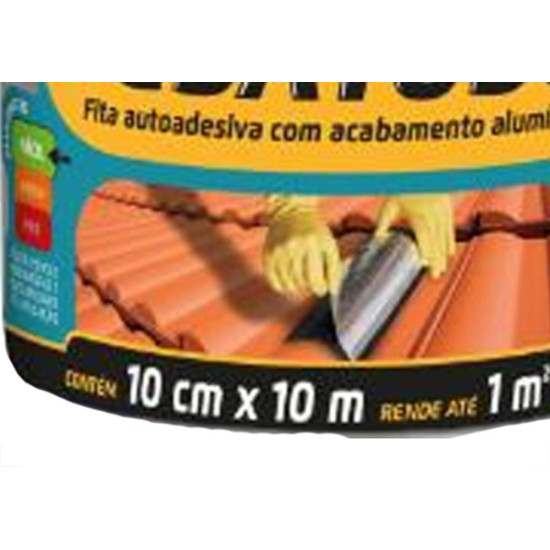Fita Multiuso Otto Vedacit Vedatudo 10Cm X 10M Fita Multiuso Otto Vedacit Vedatudo 10Cm X 10M