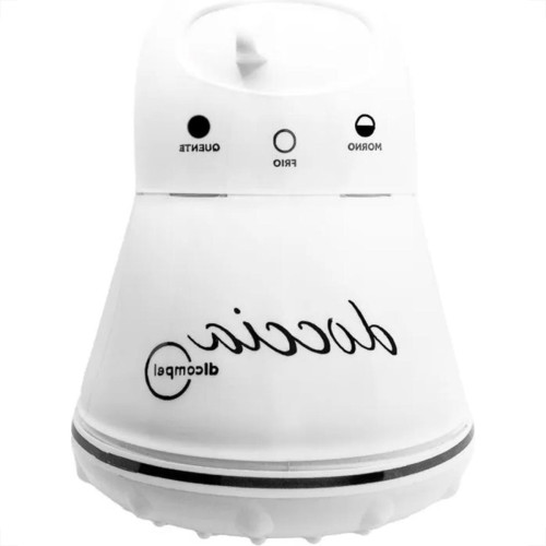 Ducha Dicompel Doccia 3 Temperaturas 5.500W. 220V. Branca Friso Preto Ducha Dicompel Doccia 3 Temperaturas 5.500W. 220V. Branca Friso Preto
