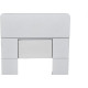 Placa Conjunto Dicompel Ritz Branca 4X2 - 1 Modulo Horizontal + Suporte - Rzb-2300/37 Placa Conjunto Dicompel Ritz Branca 4X2 - 1 Modulo Horizontal + Suporte - Rzb-2300/37