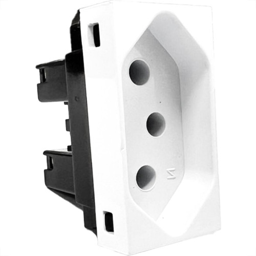 Modulo Dicompel Ritz 1 Tomada 10A. - Rzb-2200/1 Modulo Dicompel Ritz 1 Tomada 10A. - Rzb-2200/1