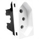 Modulo Dicompel Ritz 1 Tomada 10A. - Rzb-2200/1 Modulo Dicompel Ritz 1 Tomada 10A. - Rzb-2200/1