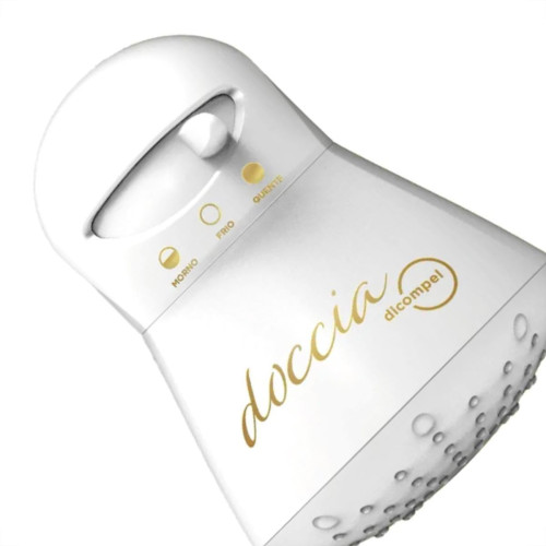 Ducha Dicompel Doccia 3 Temperaturas 5.500W. 220V. Branca Friso Gold Ducha Dicompel Doccia 3 Temperaturas 5.500W. 220V. Branca Friso Gold