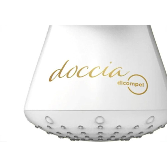 Ducha Dicompel Doccia 3 Temperaturas 5.500W. 220V. Branca Friso Gold Ducha Dicompel Doccia 3 Temperaturas 5.500W. 220V. Branca Friso Gold