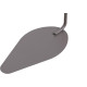 Colher Para Pedreiro Cortag 09 Oval Cabo Plastico - 62537 Colher Para Pedreiro Cortag 09 Oval Cabo Plastico - 62537