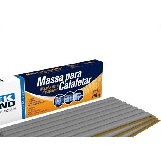 Massa Calafetar Tekbond Caixa 350G Cinza Massa Calafetar Tekbond Caixa 350G Cinza
