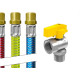 Kit Instalacao Roco Aquecedor A Gas 30Cm 1/2 - 3124-412